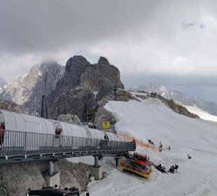 Astieg zum Gletscher