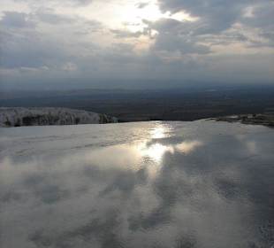 Spiegelung bei Pamukale