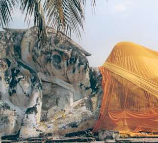 Thailand Bangkok Ayutthaya Sleeping Buddha