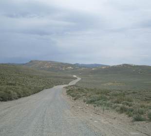 Schotterpiste nach Bodie