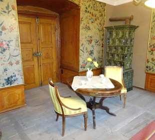 Rundgang durch die Räume des Wasserschlosses