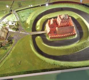 Rekonstruktion der Sibetsburg im Küstenmuseum