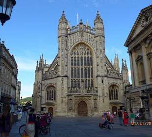 Bath Abbey, Frontansicht