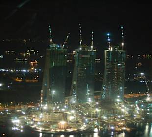 Wahnsinns-Ausblick über die Stadt Singapur