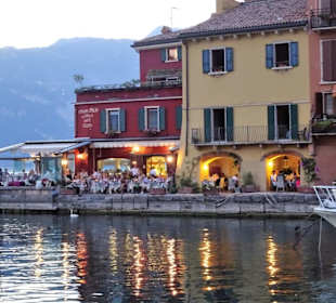 Abendstimmung im "Italia da Nikolas"