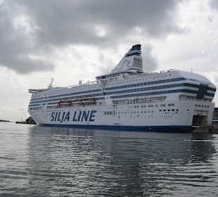 Im Hafen von Helsinki