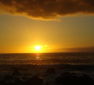Sonnenuntergang an der Playa del Ingles
