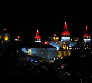 Hauptattraktion der Stadt. Das Schloss.