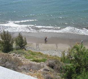 Blick auf den Strand