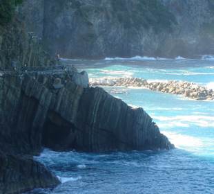 Der Liebesweg am Meer entlang