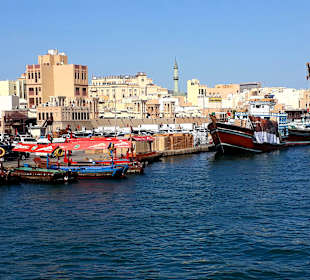 Dubai Creek Bootsfahrt