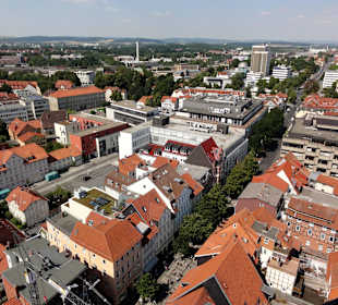 Blick vom Turm der St.-Jacobi-Kirche