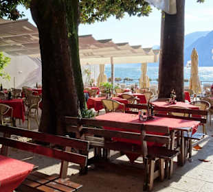 Terrassenplätze des Restaurant Hotel Malcesine