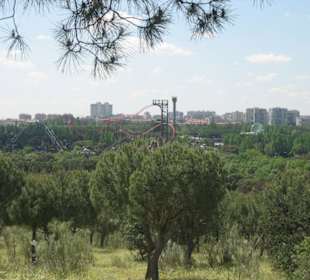 Teleférico - Achterbahn im Parque de Atracciones