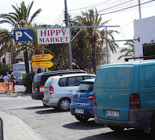 Eingang zum Hippie Markt