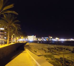 Oberes Ende der Playa de Palma in Can Pastilla