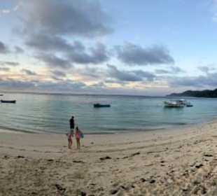 Sunset at Anse Royal, Seychelles