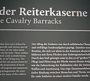 Hinweis zu einer Reiterkaserne