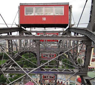 Blick über Wien aus dem Riesenrad