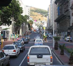 Hauptverkehrsstraße in Cape Town