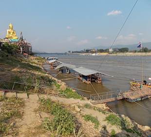 Goldenes Dreieck -Mekong