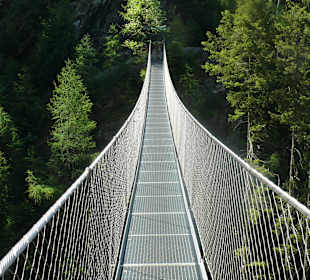 Alpinsteig Hängebrücke