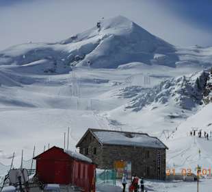 Von Längfluh auf den Feegletscher 