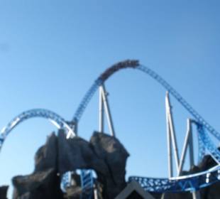 blue fire Megacoaster 