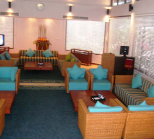 Lounge-Bereich von Bangkok Airways in Koh Samui