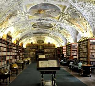 Der "Philosophensaal" im Kloster Strahov