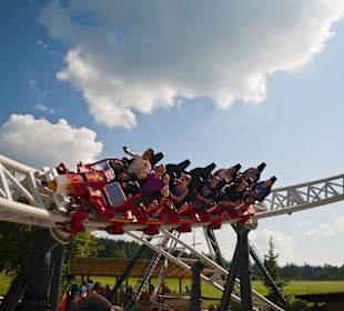 Achterbahn "Big Bang"