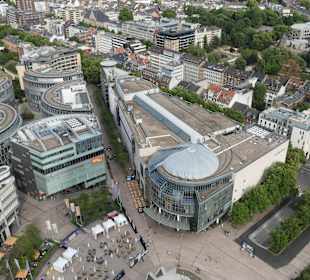 Ausblick vom Osman30 im 30.Stockwerk von Köln-Turm