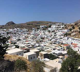 Wandern Lindos