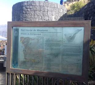 Aussichtspunkt El Mirador Archipenque in Santiago 