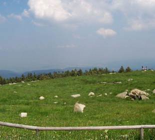 Wie man sieht,herrliches Wetter auf dem Brocken