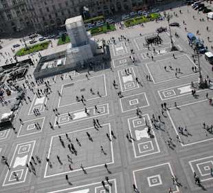 Площадь с крыши собора