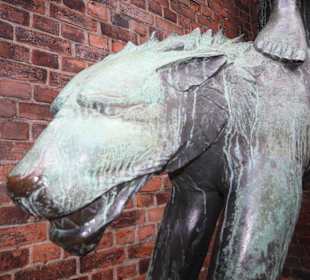 "Der Geistkämpfer" Detail