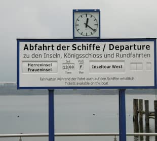 Ausflug zum Schloß Herrenchiemsee