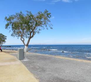 Spaziergang von Anissa Beach Richtung Analipsi