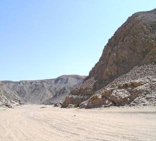 Einfahrt in den Dry Canyon
