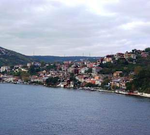 26.10.Rückfahrt von Jalta nach Santorin Durchfahrt 