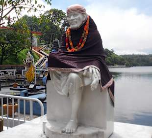 Sai Baba at Grand Bassin (Ganga Talao)