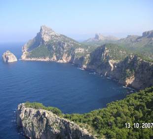 Beeindruckende Felsformation ...