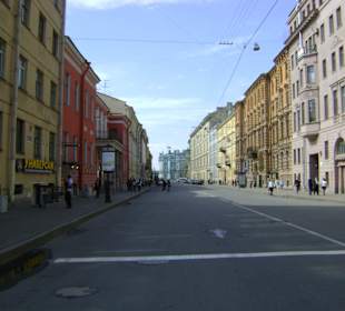 Centrum miasta Petersburg