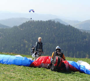 Impresionen vom Tandemflug Paragliding
