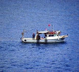 26.10.Rückfahrt von Jalta nach Santorin Durchfahrt 