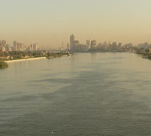Der majestätische Nil in Kairo