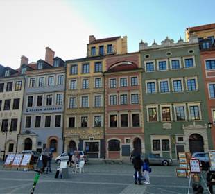 Impressionen aus der Altstadt Warschaus!