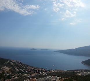 Kalkan von oben