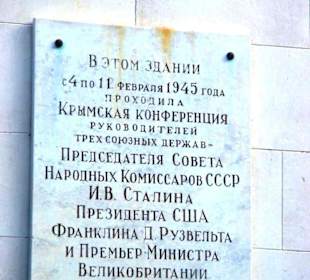 Konferenz von Jalta Liwadija Palast